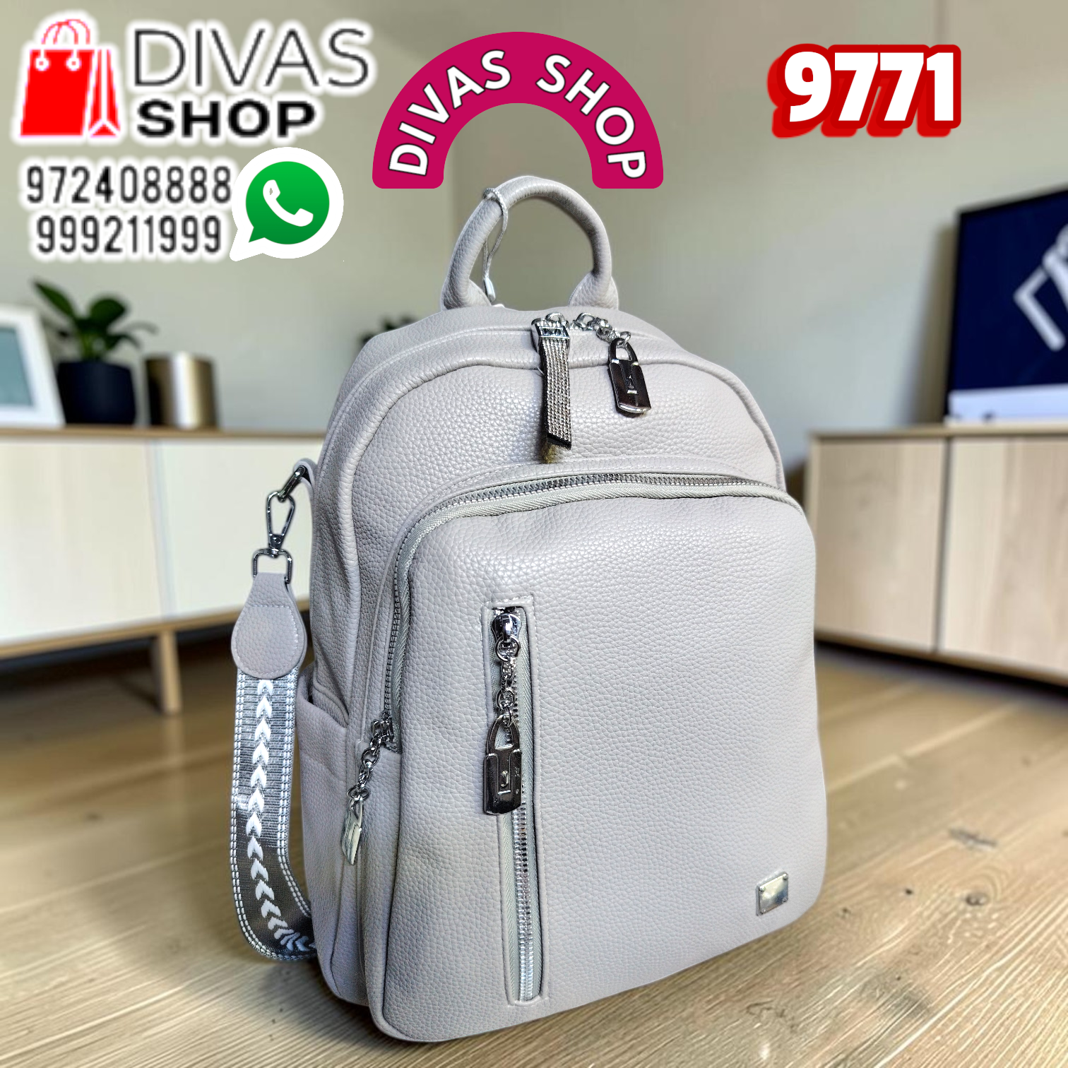 9771 MOCHILA/MORRAL PU